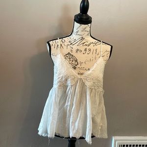 Free People small white top